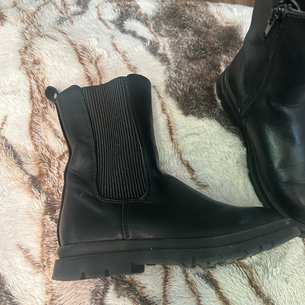 Cotton On Kids Black Boots